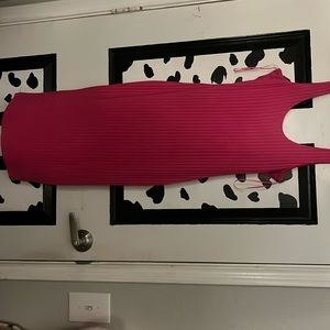 Pink sleeves dress never worn